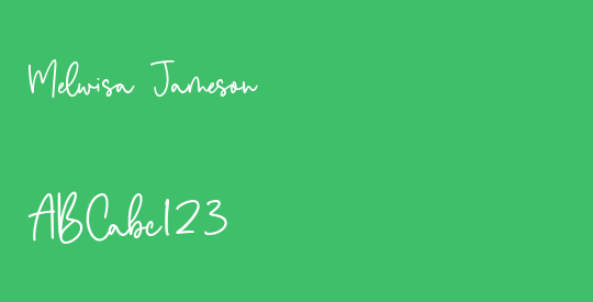 Melwisa Jameson