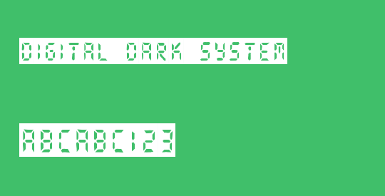 digital dark system