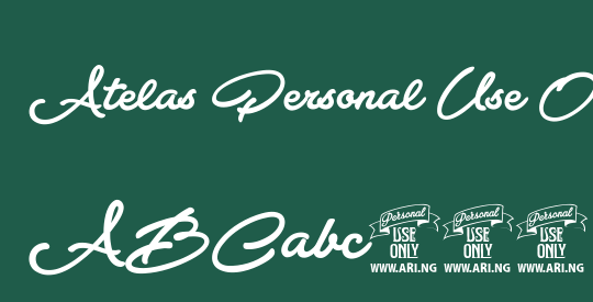 Atelas Personal Use Only