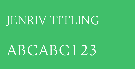 Jenriv Titling
