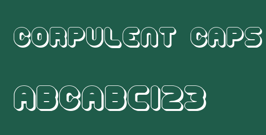 Corpulent Caps Shadow BRK