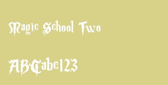 Magic School Two