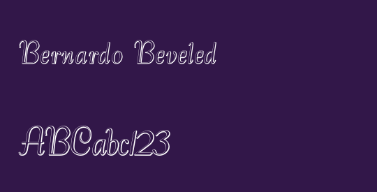 Bernardo Beveled