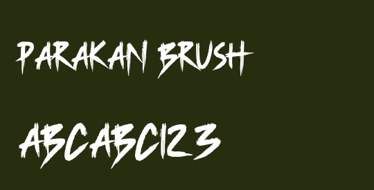 Parakan Brush