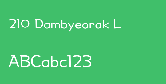 210 Dambyeorak L