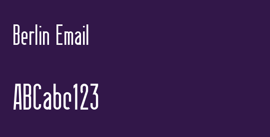 Berlin Email
