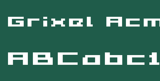 Grixel Acme 5 Wide Bold Xtnd