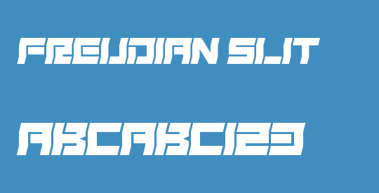 Freudian Slit