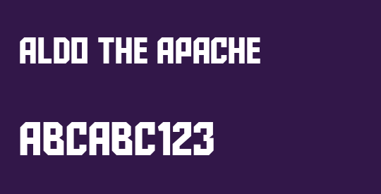 Aldo the Apache