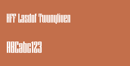 HFF Lasdof Twunyliven