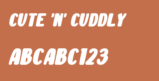 Cute 'n' Cuddly