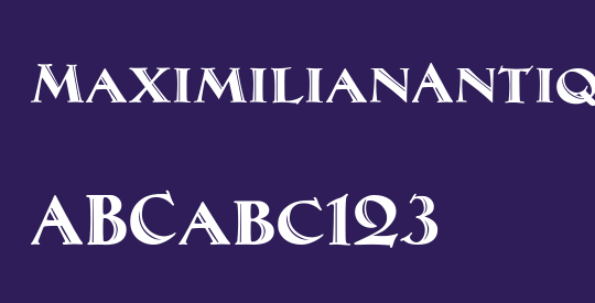 MaximilianAntiqua