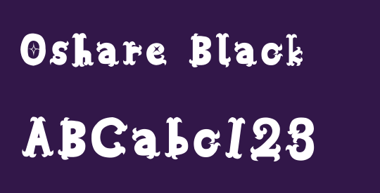 Oshare Black