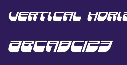 Vertical Horizon Super-Italic