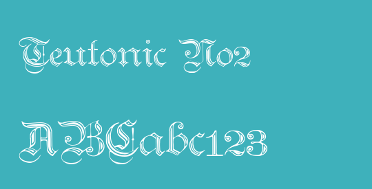 Teutonic No2