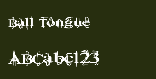 Ball Tongue
