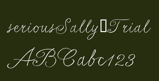 seriousSally_Trial