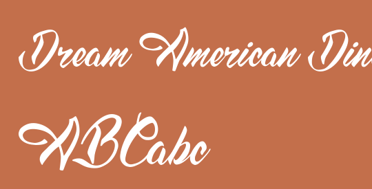 Dream American Diner demo