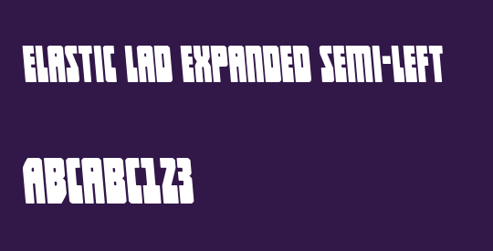 Elastic Lad Expanded Semi-Left