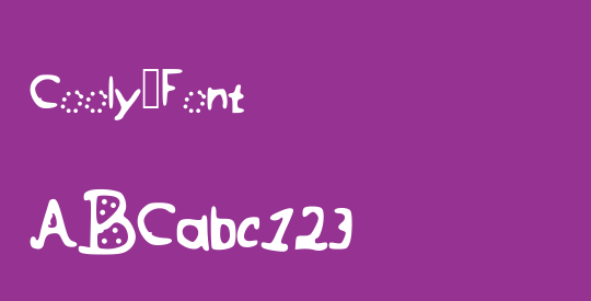 Cooly_Font