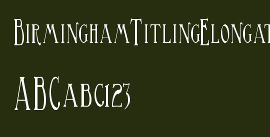 BirminghamTitlingElongated