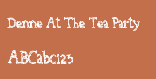 Denne At The Tea Party