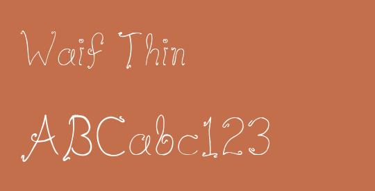 Waif Thin