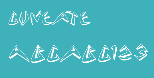 Cuneate