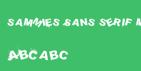 saMmiEs Sans serIf MixeD Up