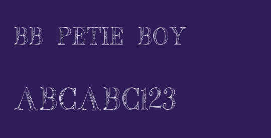 BB Petie Boy