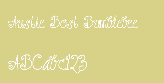 Austie Bost Bumblebee