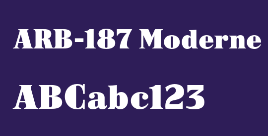 ARB-187 Moderne Caps AUG-47 CAS