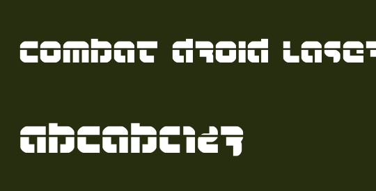 Combat Droid Laser