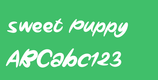 Sweet Puppy