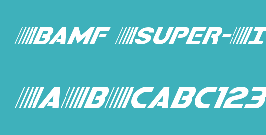 Bamf Super-Italic