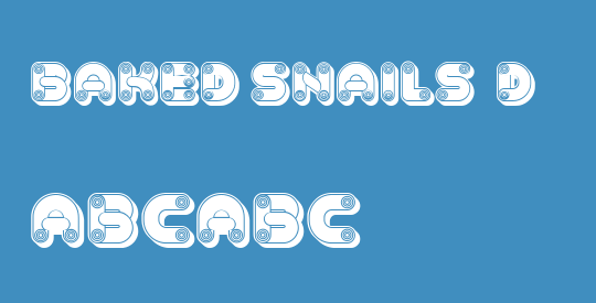 Baked Snails 3D