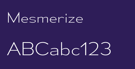 Mesmerize