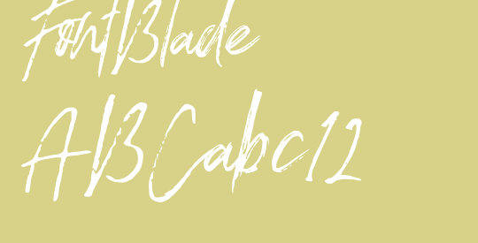 FontBlade