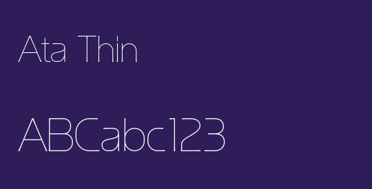 Ata Thin