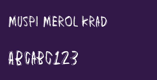 Muspi Merol Krad