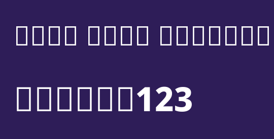 Noto Sans Bengali ExtBd