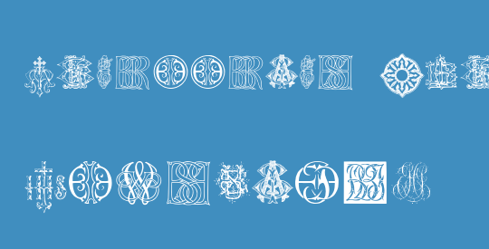 Intellecta Monograms Random Samples Ten 