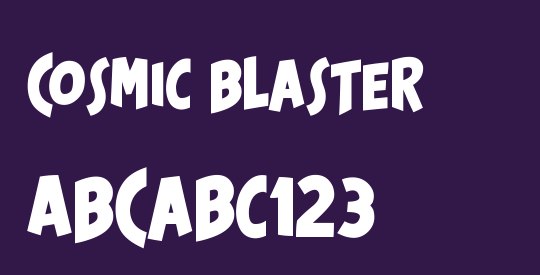Cosmic Blaster