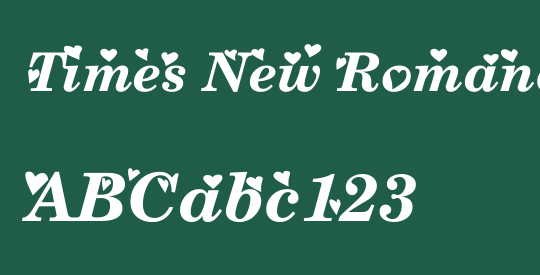 Times New Romance