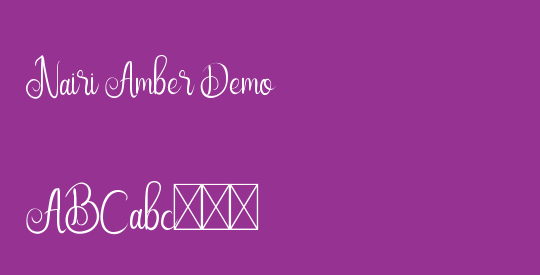 Nairi Amber Demo