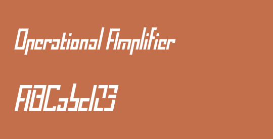Operational Amplifier