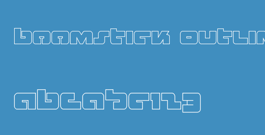 Boomstick Outline