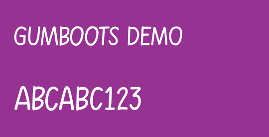 Gumboots DEMO