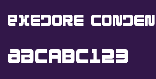 Exedore Condensed