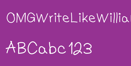 OMGWriteLikeWilliam